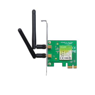 TP-Link bežični PCIe adapter 300Mbps 2× odvojiva antena